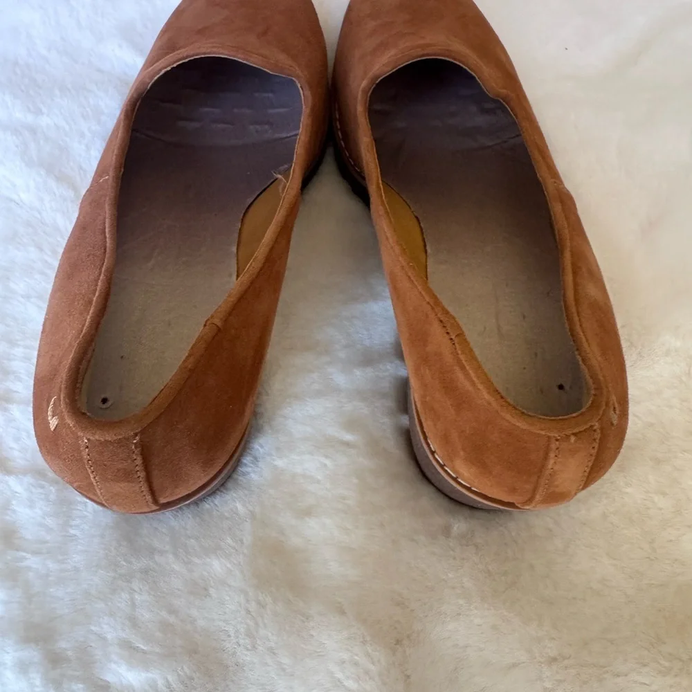 Women’s Vionic Brown Suede Women's Willow Wedge Shoes Size 8 1/2 - Picture 6 of 6